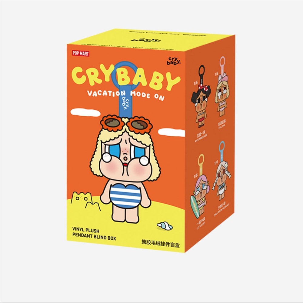 NEW Pop Mart Crybaby Vacation Mode Series Glug-Glug - Picture 2 of 5